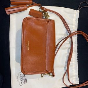 COACH Small leather satchel / clutch